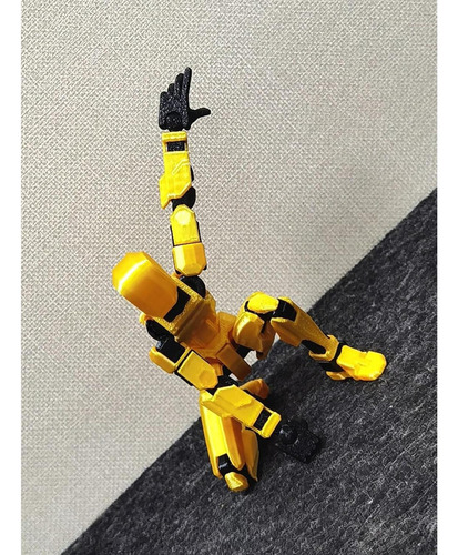 Figura De Acción T13 Dorado 14 Cm Multi-articulada