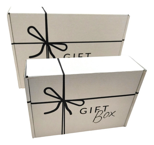 Caja Multiuso Autoarmable Gift Box Blanca 40x30x10 Cms 30und