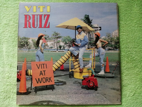 Eam Lp Vinilo Viti Ruiz At Work 1990 Segundo Album D Estudio