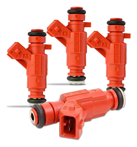 Kit 4 Bicos Injetores Gol G4 1.0 8v 2013 0280157111
