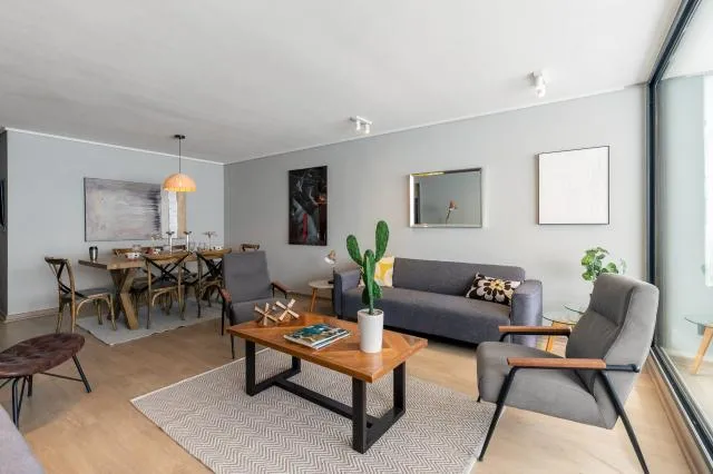 Imagen 5 de 15 de Departamento 2 Dormitorios Y 3 Baños Nuevo En Venta Vitacura