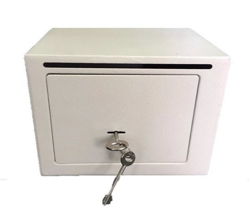 Imagen 2 de 6 de Caja Fuerte Abulonar Con Buzón 17x23x17 Llave Base Alfombra