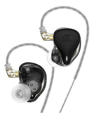 Imagen 1 de 6 de Auriculares In Ear Kz Zex Pro X Crinacle Cable Sin Microfono