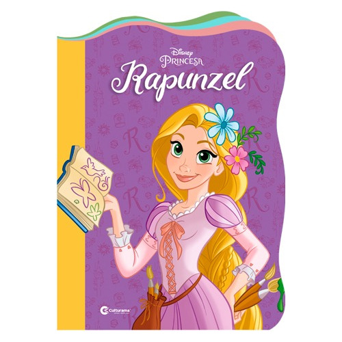 Livro Recortado Disney - Princesa Rapunzel