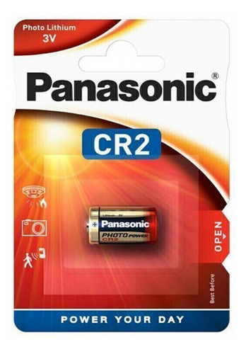 Panasonic Cr2 Bateria Lithium Photo | 1 Unidade