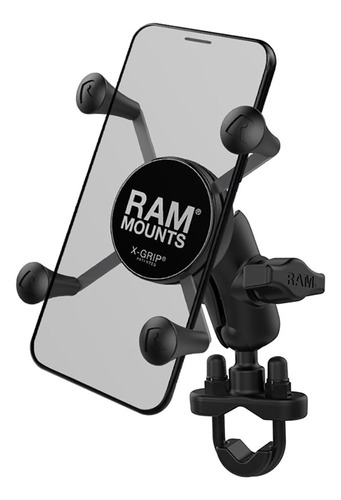 Soporte Teléfono Ram Mounts X-grip P/ Manillar Métrico Elo