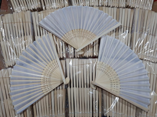 Imagen 7 de 9 de 10 Abanico Madera + 10 Abanico Blanco + 10 Abanico Color