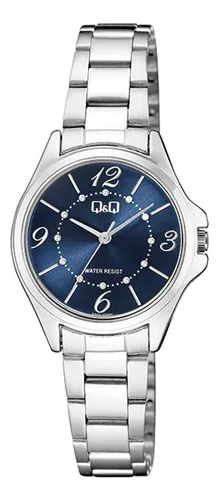 comprar Reloj Qq Analogico Para Dama Q44a003py Plateado - Mileus 