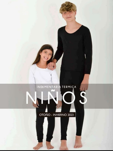 Pack X 2 Conjuntos Térmicos De Niños Somos Fabricantes