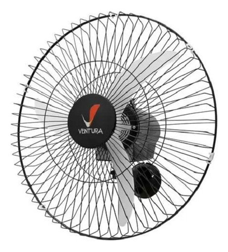 Ventilador De Parede Preto Ventidelta 60cm Bivolt Ventura