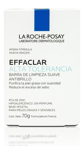 La Roche Posay Effaclar Barra  Alta Tolerancia (2 Piezas)