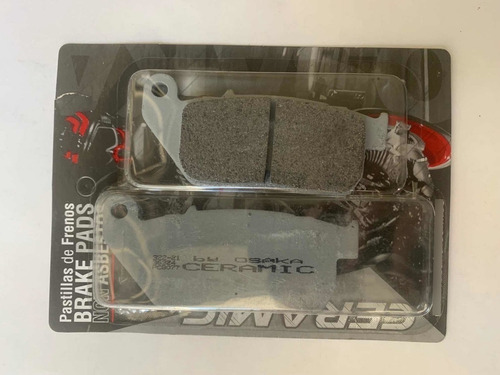 Imagen 2 de 2 de Balatas Osaka Ceramica Del Tras Harley Davidson Fa400 Pcb075