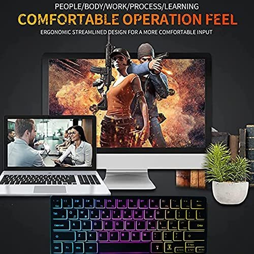Para Juego 60 Ciento 64 Tecla Compacto Mini Ultra Cable