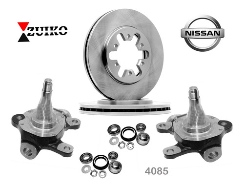 Kit Manguetas, Discos Y Baleros Nissan Pick Up D21 4x2