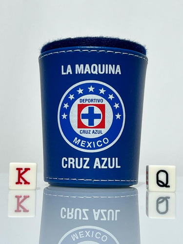 Cubilete America, Cruz Azul, Chivas Y Pumas Con Dados Poker