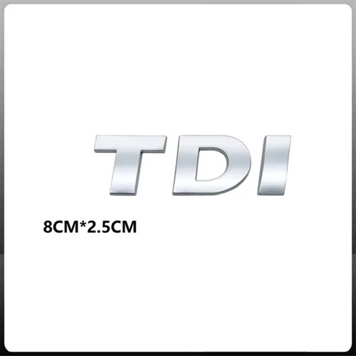 V6 V8 Cromo Emblema Placa Cromadas Insignia Para Vw Touareg