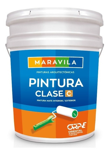 Pintura Maravila Mate Clase C Cuñete 4g Colores