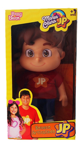 Imagem 2 de 7 de Brinquedo Boneco Jp E Maria Clara Youtuber Baby Brink Rosita