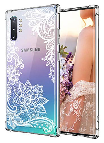 Rigida Para Samsung Galaxy Note Plus Diseño Encaje Cristal