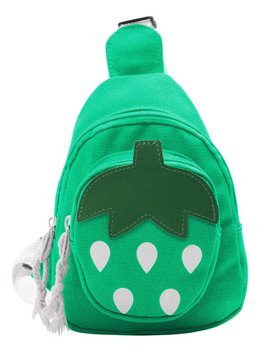 Bolso Bandolera En Cartoon Con Diseño De Fresa Para Niños