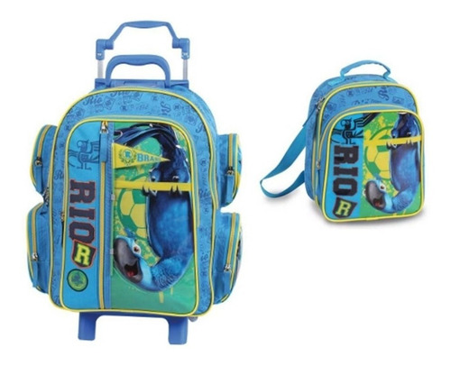 Super Promoção Kit Mochilete + Lancheira Rio P - 50254