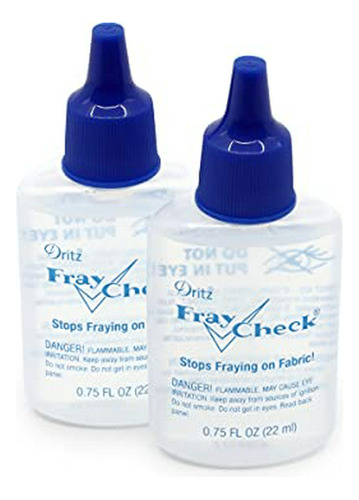 Dritz 1674 Fray Check Liquid Seam Sellador, Onza 0,75-fluid 