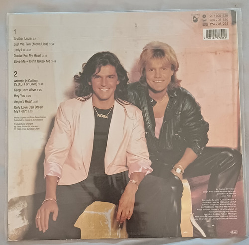Modern Talking Ready For Romance 3rd Album Vinilo Aleman Estándar (Usado)