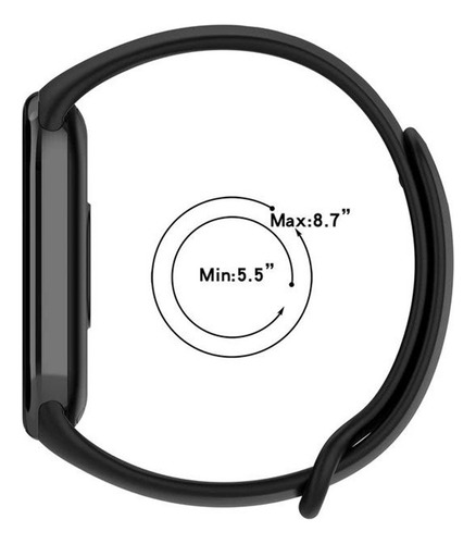 Malla Para Mi Smart Band 8 9 Xiaomi 1.62 Enganche Acero Lila 0 Cm
