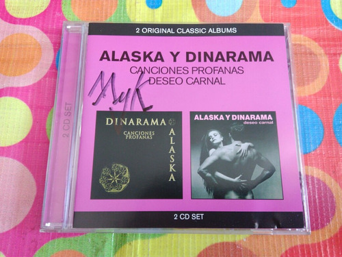 Alaska Y Dinarama Cd Canciones Profanas 2 Cd Imp. España R