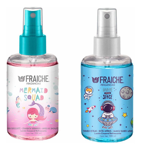Fraiche 2 Bodys Locion Corporal Perfume More Space Sirenita
