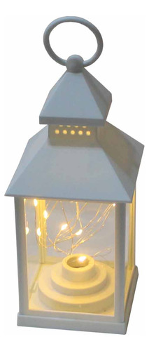 Kit 2 Luminária Decorativa Lanterna Marroquina Fios De Fada