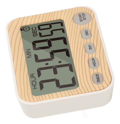 Timer Digital Kitchen Original Woodgrain Precise User