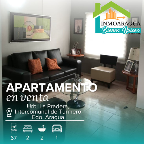 Bello Apartamento En Venta/ La Pradera, Turmero/ Yp1390 