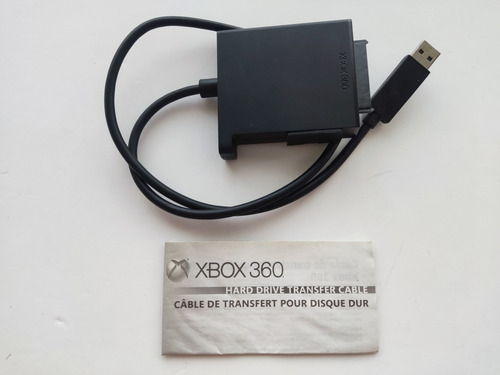Disco Duro Transfer Cable Para Microsoft Xbox 360 Original