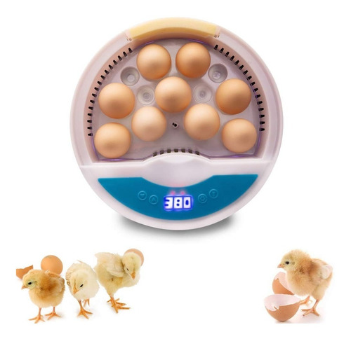 Imagen 1 de 3 de Incubadora De Pollos Manual De 9 Huevos Nuevos 