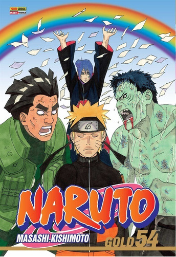 Livro Naruto Gold Vol. 54