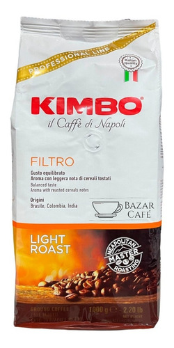 Cafe Italiano Kimbo Filtro 1 Kg Grano Molido Envio Gratis
