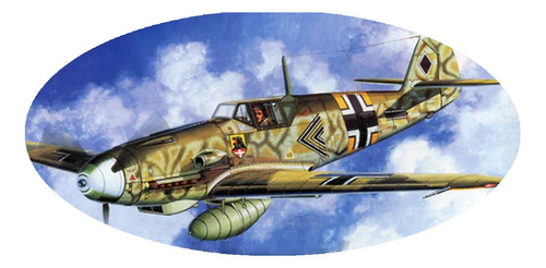 Avion A Escala Messerschmitt Bf 109 F-2 Finemolds 1:72