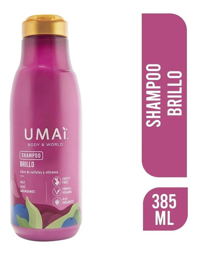 Umai Acondicionador Brillo Goji, Acai Y Arandanos 385 Ml