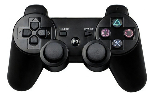 Joystick Inalámbrico Bluetooth Compatible Play 3 Color Negro