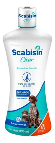 Scabisin Shampoo Dermatológico* Calm * Clear * Fresh * Fungi Fragancia Clear Benzolio