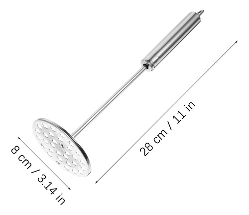Exprimidor De Barro Para Machacar Patatas, 2 Unidades