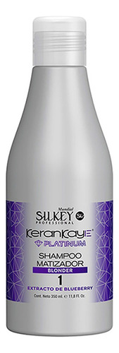 Shampoo Matizador Rubios Extractos De Blueberry Silkey 350ml