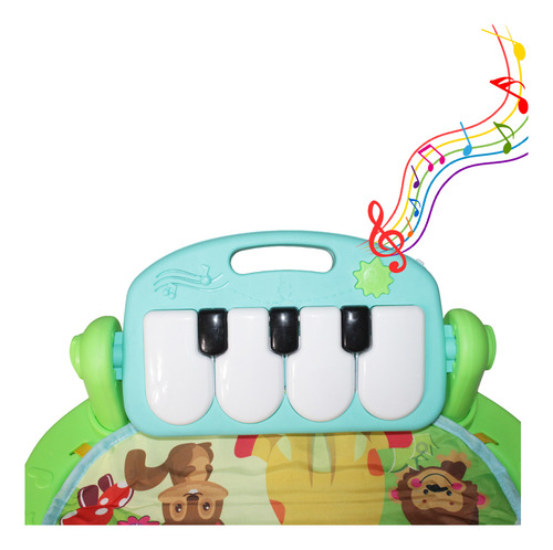 Gimnasio Para Bebé Con Piano Y Pañalera De Regalo