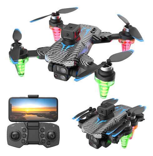 Drone Con Camara Ajustable 5ghz 2 Battery C19s