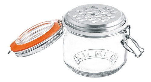 Pote Com Tampa Ralador Kilner 500 Ml