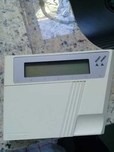 Teclado Lcd Para Centrais De Alarme Espirit Paradox (Usado)