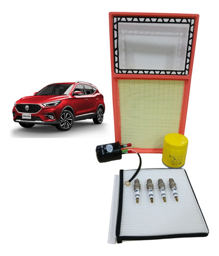 Kit Afinamiento Mg Zs 1.5 Bujías Y Todos Los Filtros Nuevos 