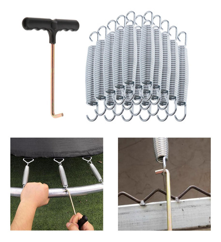 Resortes De Trampolín De 20 Piezas, Accesorios De 12cm