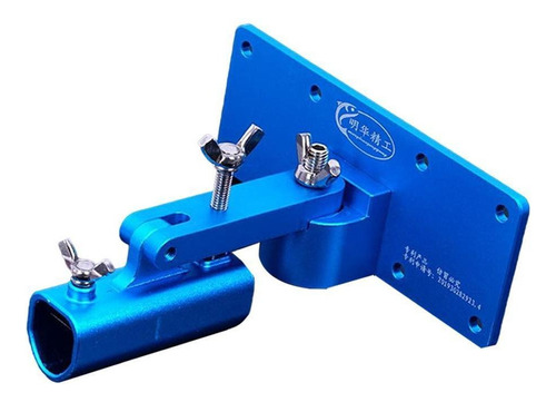 Blue Fishing Rod Holder Clamp Clip